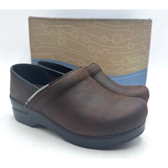 Dansko PROFESSIONAL Women's NWD Clog Shoes Brown EU Size 36 Regular - Picture 1 of 13